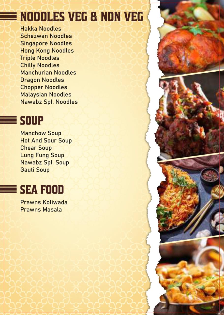 Noodles, Soup & Sea Food